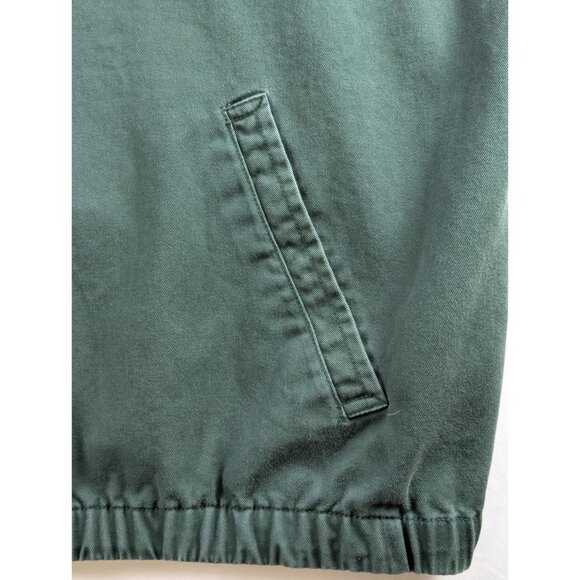 Vintage Chaps Ralph Lauren Mens XXL Green Jacket Embroidered Crest Logo Full Zip - Picture 8 of 13